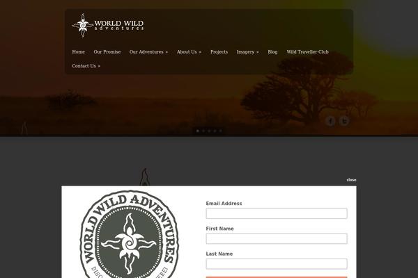Green Earth theme site design template sample