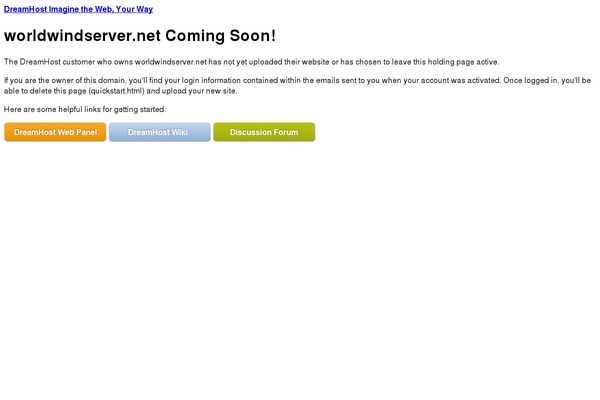 worldwindserver.net site used Dreamhost