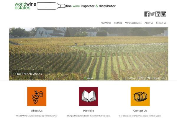 Spacious theme site design template sample