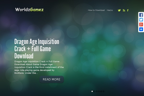 Fusion theme site design template sample