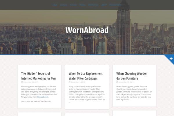 wornabroad.com site used Alizee