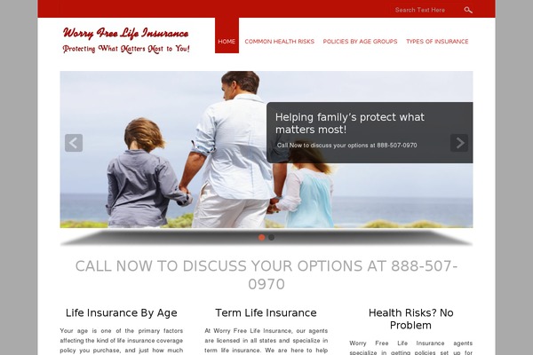 Small Business theme site design template sample