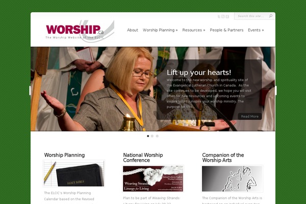 Chameleon theme site design template sample