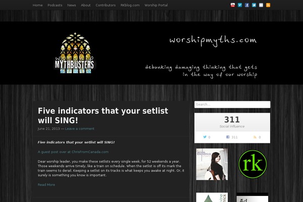 Standard theme site design template sample