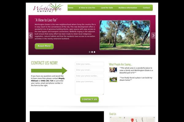 The Firm theme site design template sample