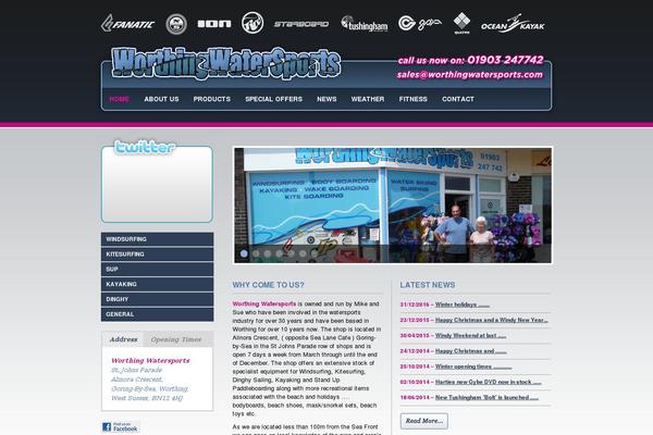 worthingwatersports.com site used Wpui