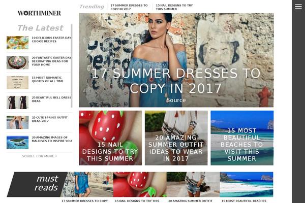 Devoe theme site design template sample