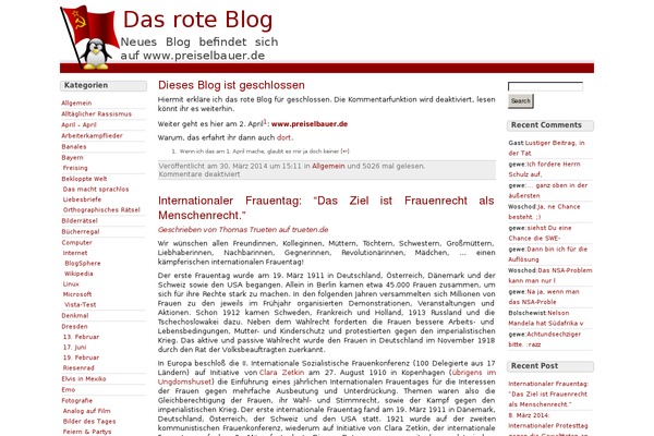 woschod.de site used Bigblue