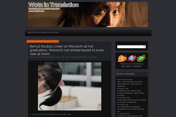 Parament theme site design template sample
