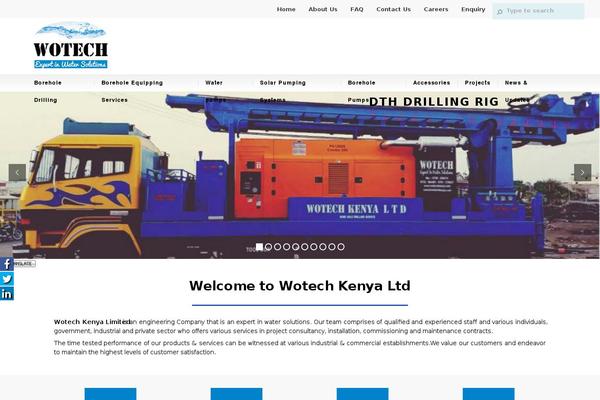 BuildMe theme site design template sample