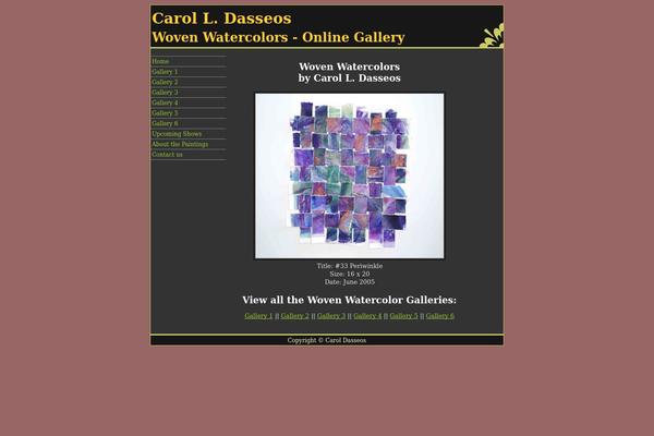 wovenwatercolors.com site used Caroltheme