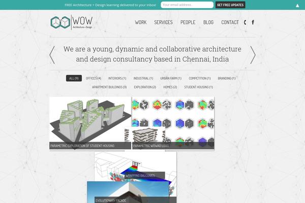 Identity theme site design template sample