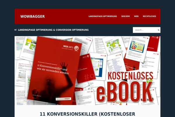 Thoughts theme site design template sample