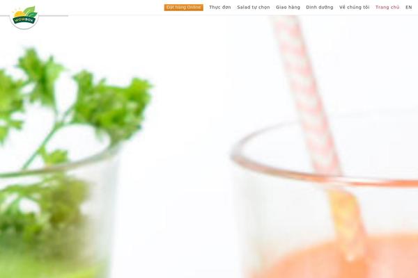 BERG theme site design template sample