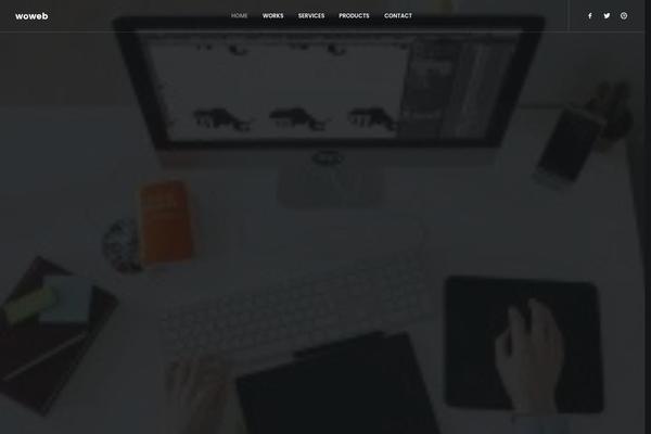 Uncode theme site design template sample
