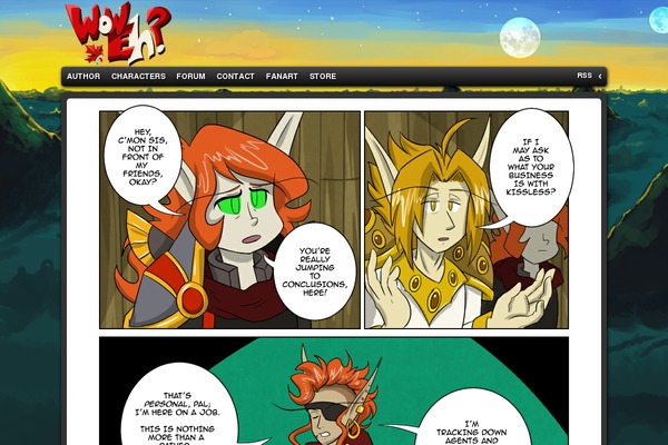 ComicPress theme site design template sample