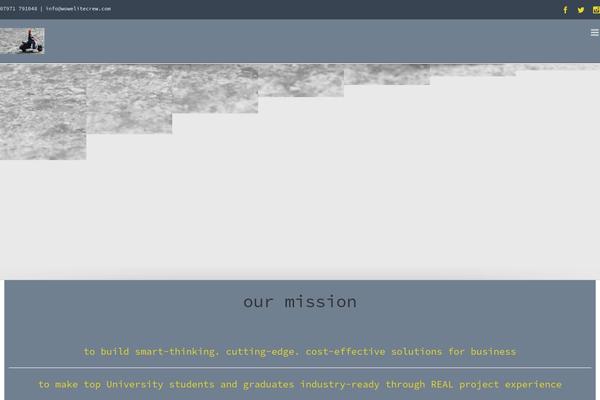Avada theme site design template sample