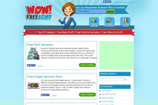 wowfreestuff.co.uk site used Wfs
