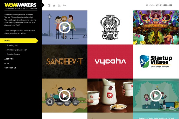 gridstack-child theme websites examples