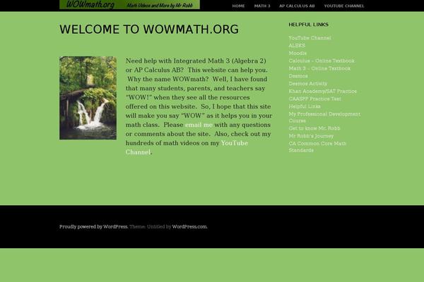 Untitled theme site design template sample