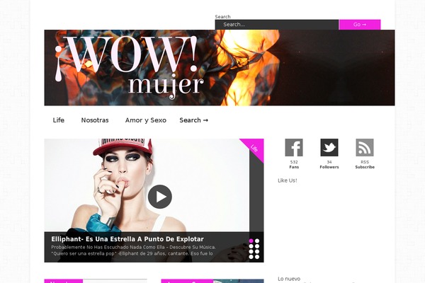 Gonzo theme site design template sample
