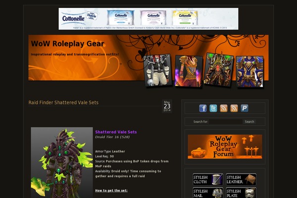 Wow theme websites examples