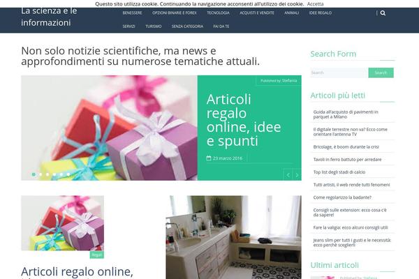 HarmonUX Core theme site design template sample