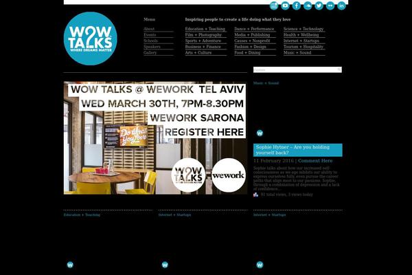 Site using Flickr Justified Gallery plugin