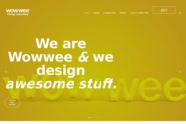 Uncode theme site design template sample