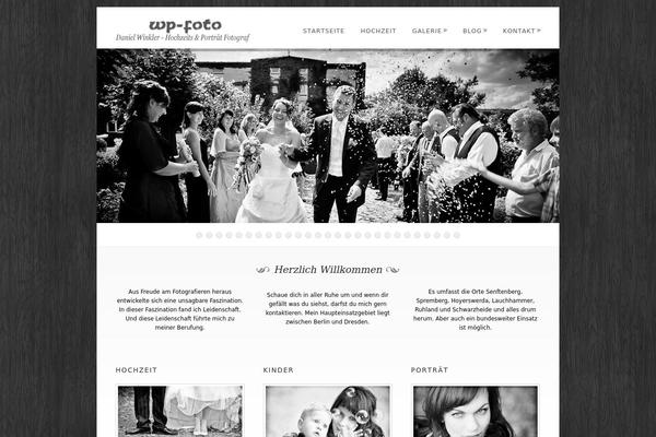 Dandelion theme site design template sample
