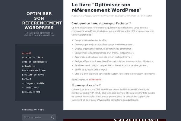 Wpserveur theme site design template sample