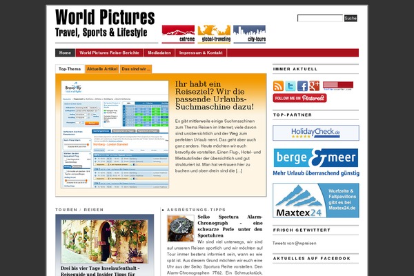 Branfordmagazine theme site design template sample