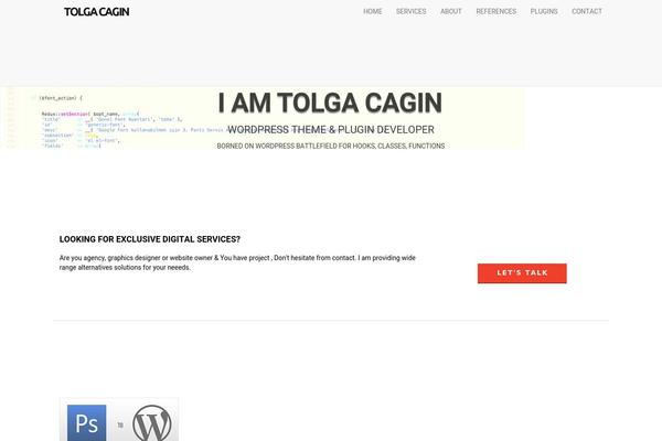 Samurai theme site design template sample