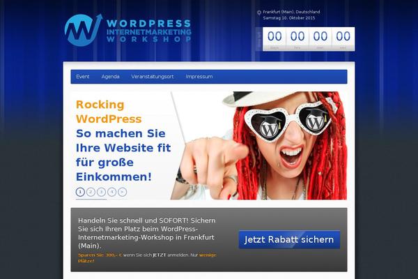 Expo18 Responsive Event Conference WordPress Theme theme site design template sample
