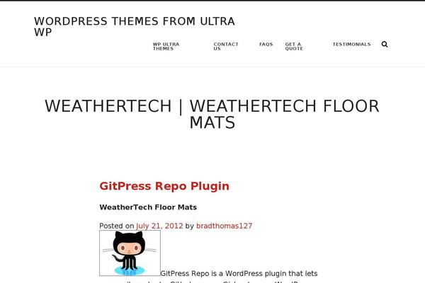 Radcliffe theme site design template sample