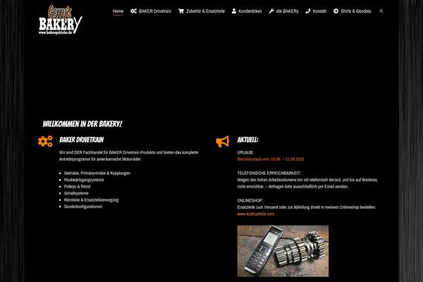 Dante theme site design template sample
