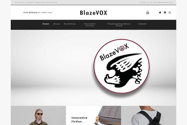 Atelier theme site design template sample
