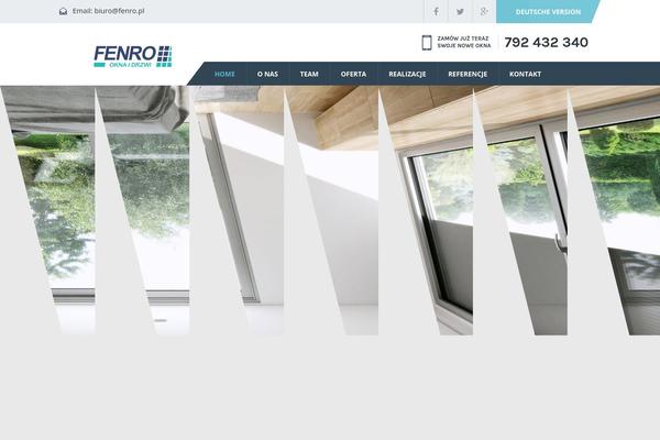 Transport theme site design template sample