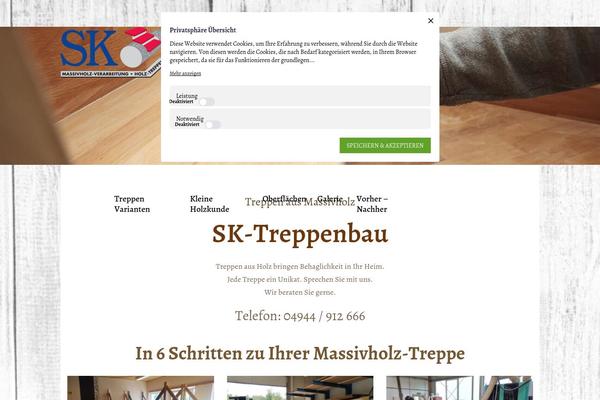 Site using Gutentor plugin