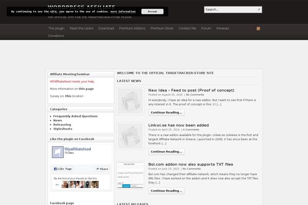Site using WP Survey And Quiz Tool plugin