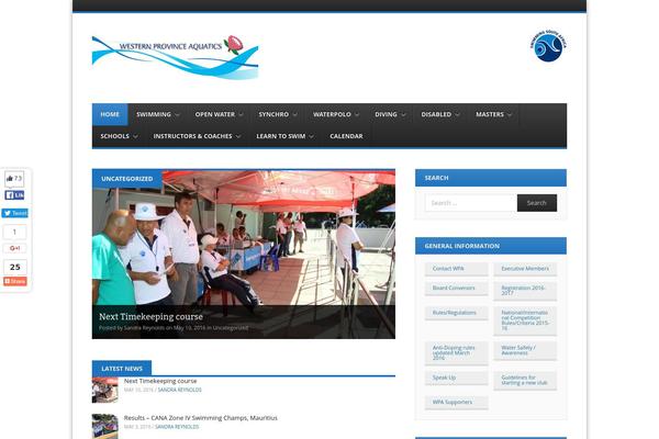 Fearless theme site design template sample