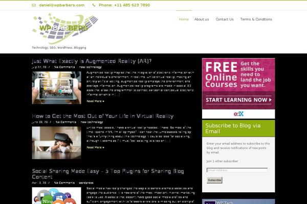 wpbarbers.com site used Zeroerror Lite