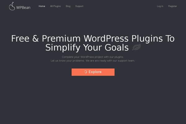 Site using Services-section plugin