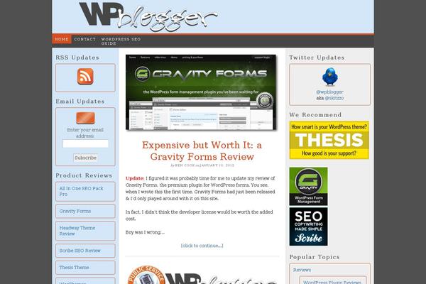 Site using Star Rating for Reviews plugin