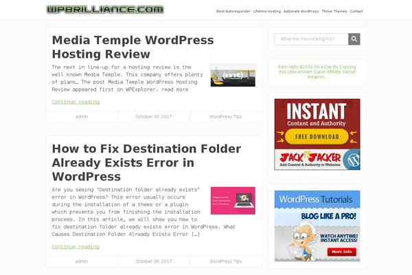Standard-pro theme site design template sample