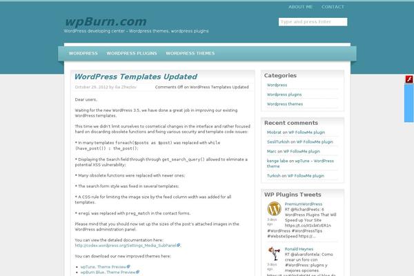 Site using WP FollowMe plugin