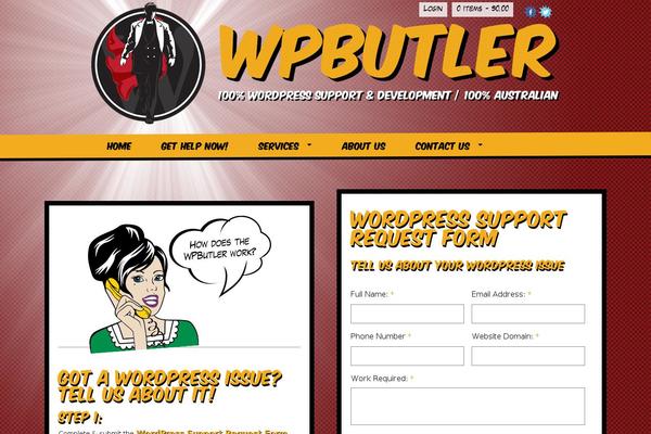 Site using WordPress Calls to Action plugin