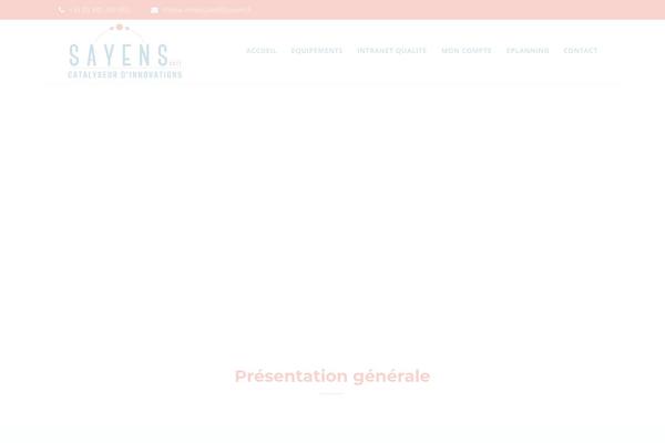 wpcm.fr site used Ark-child