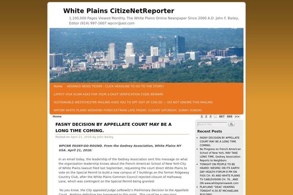 Aspen theme site design template sample