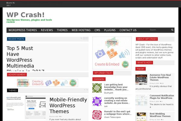 StarMag theme site design template sample